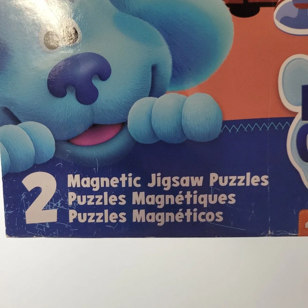 Melissa‎ Doug Blues Clues You 2 Magnetic Jigsaw Puzzles Travel Set Nickelodeon